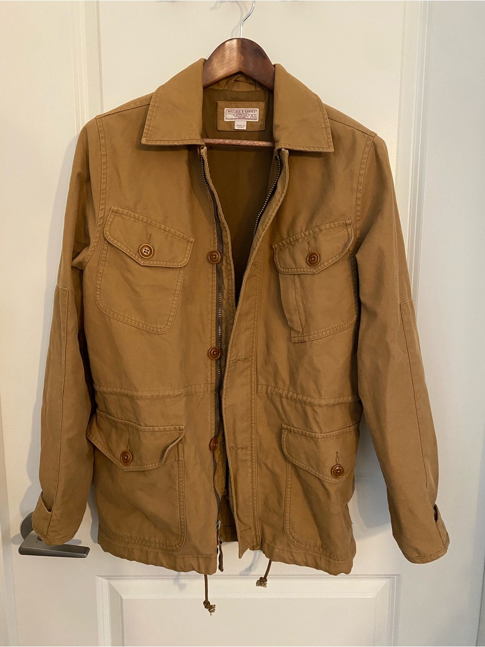 Wallace & Barnes Tan Field Jacket XS